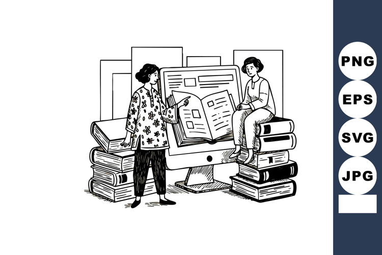 Women Clipart Image 8