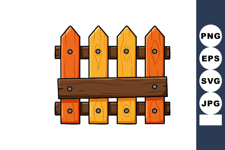 Fence Clipart Image 6