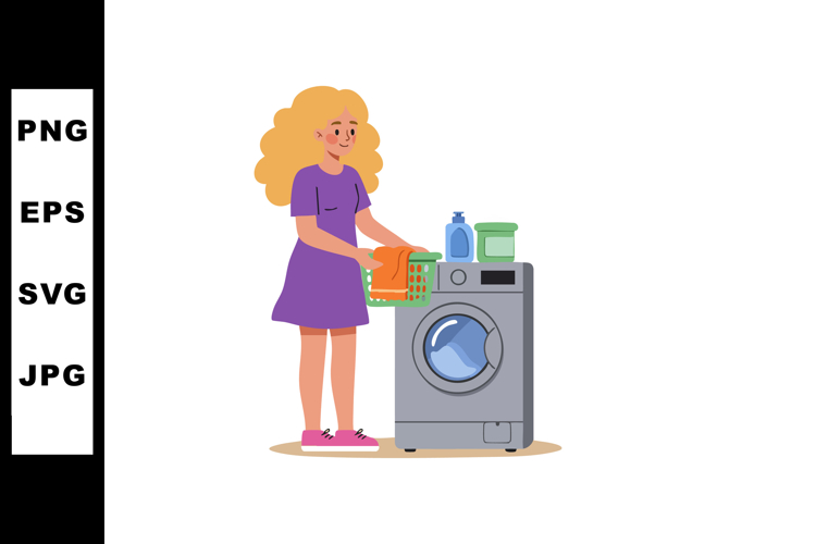 Laundry Clipart Image 4