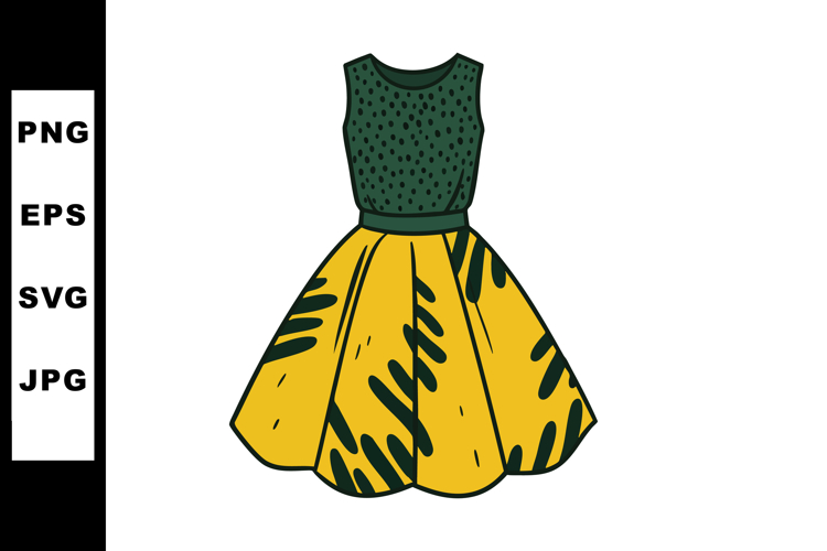 Dress Clipart Image 14
