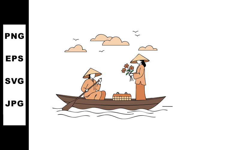Paddle Clipart Image 3