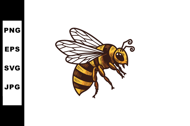 Honeybee Clipart Image 2