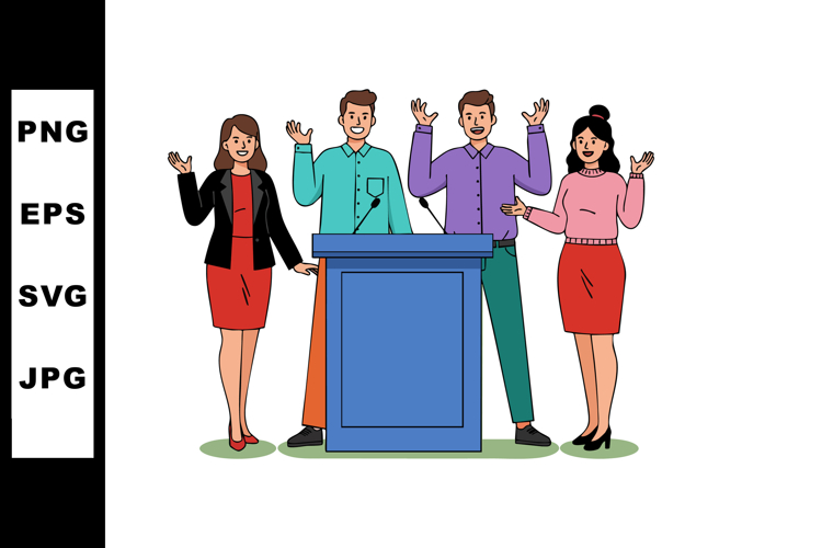 Speaker Clipart Image 10
