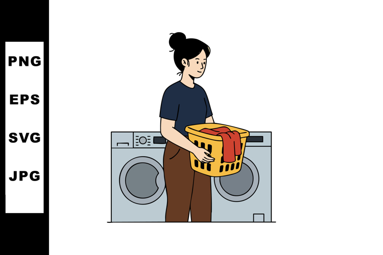 Laundry Clipart Image 7