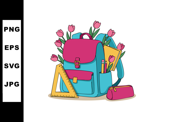 Backpack Clipart Image 10