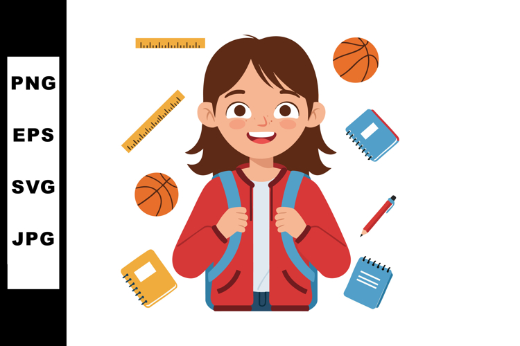 Backpack Clipart Image 6
