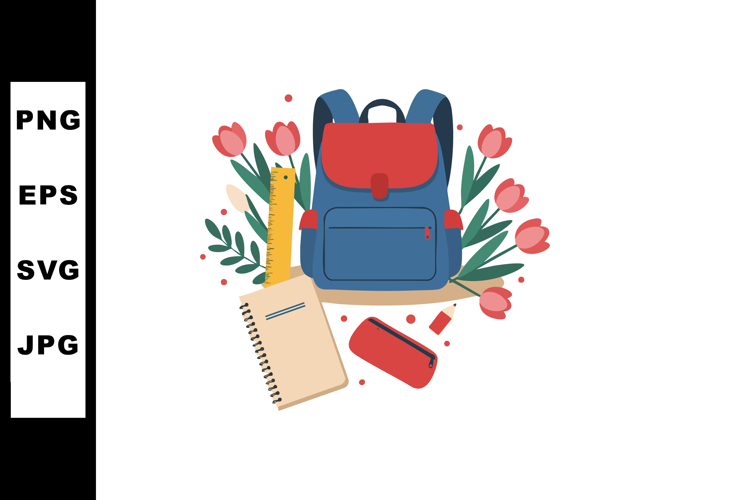 Backpack Clipart Image 4