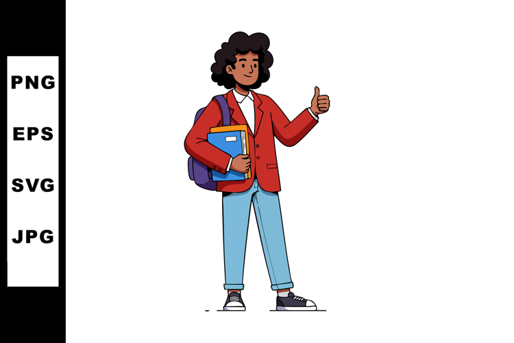 Backpack Clipart Image 3