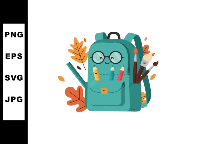 Backpack Clipart Image 2