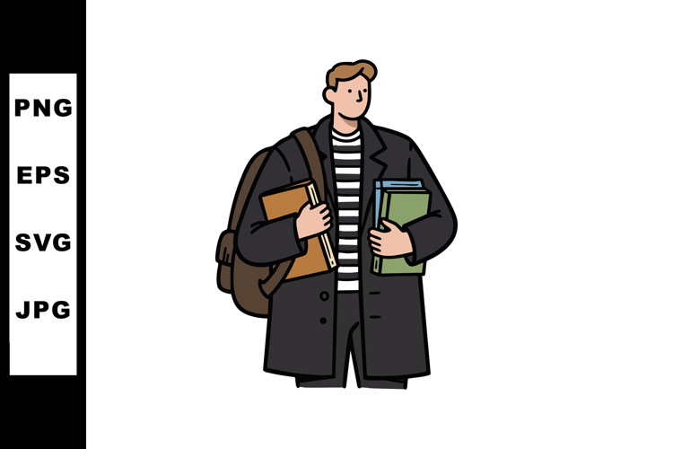Backpack Clipart Image 24