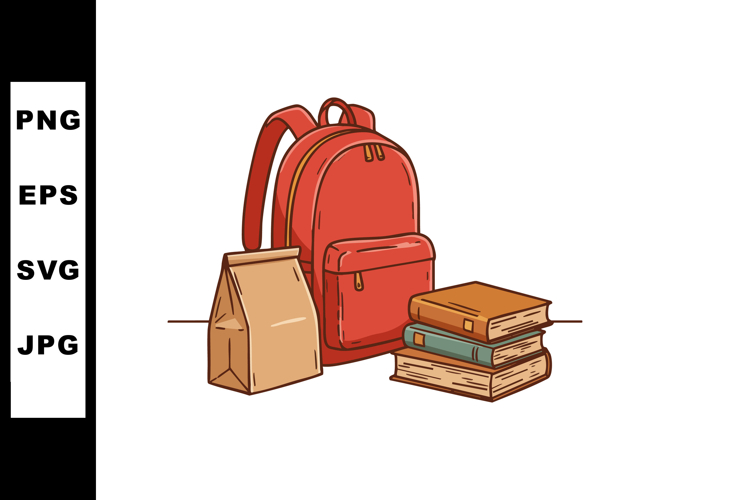 Backpack Clipart Image 21