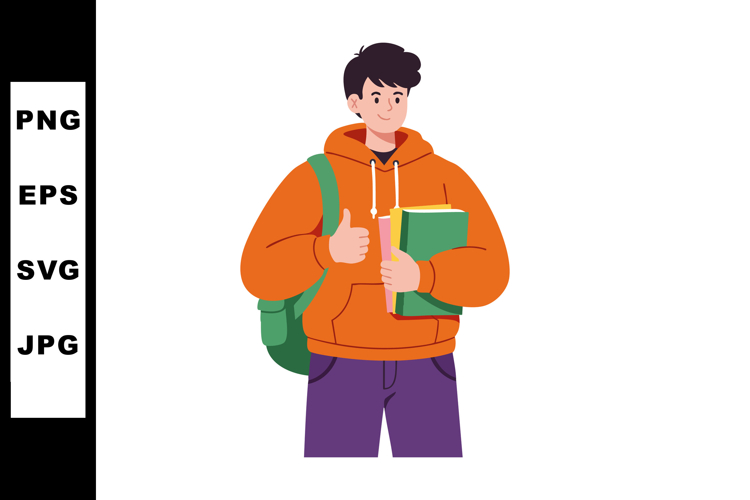 Backpack Clipart Image 14