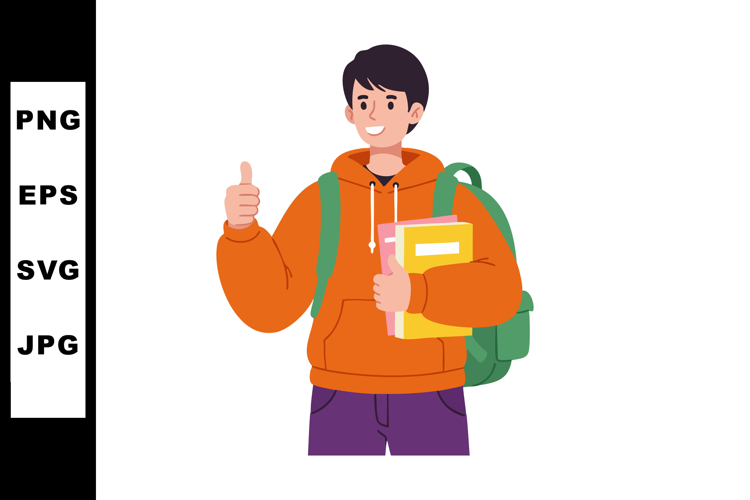 Backpack Clipart Image 11