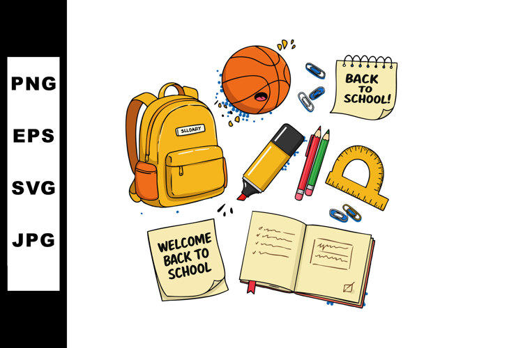 Backpack Clipart Image 20
