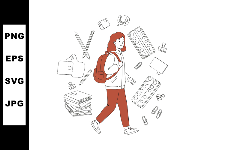 Backpack Clipart Image 4