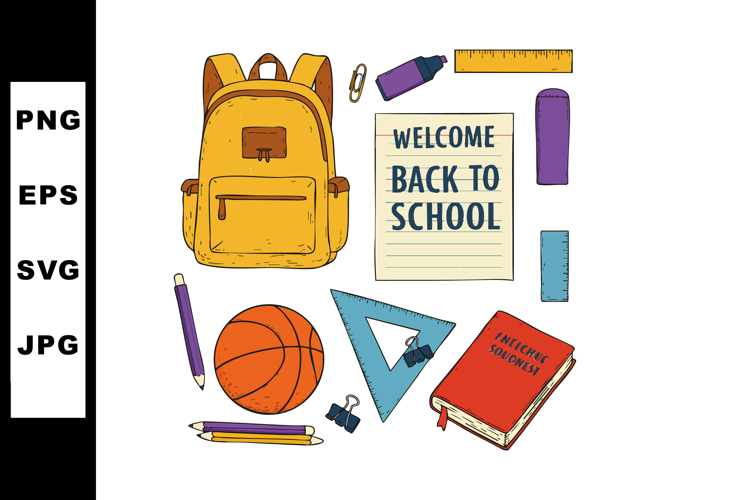 Backpack Clipart Image 19