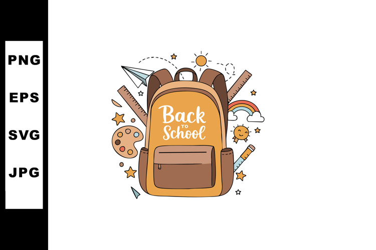 Backpack Clipart Image 21