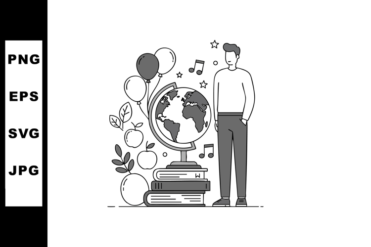 Globe Clipart Image 4