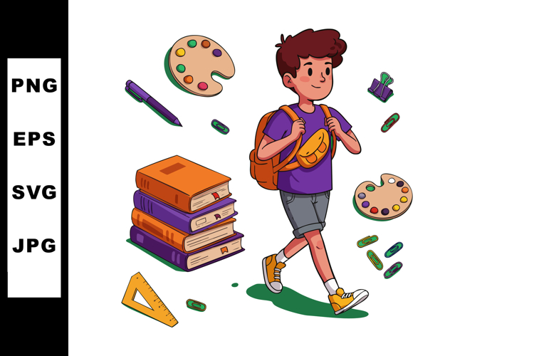 Backpack Clipart Image 5