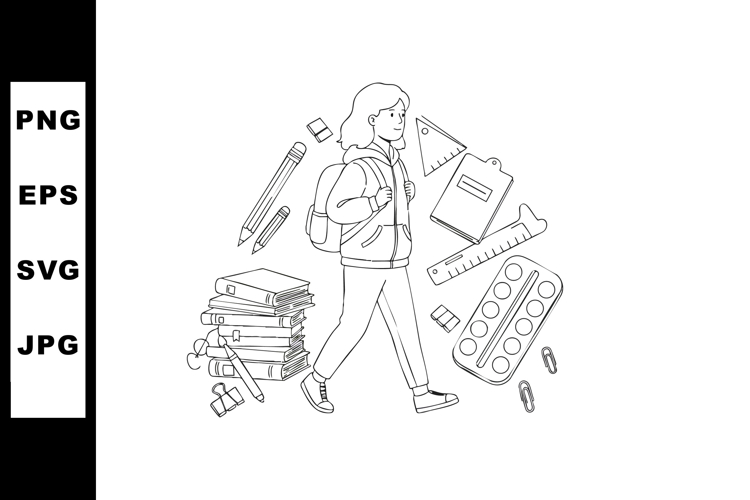 Backpack Clipart Image 16