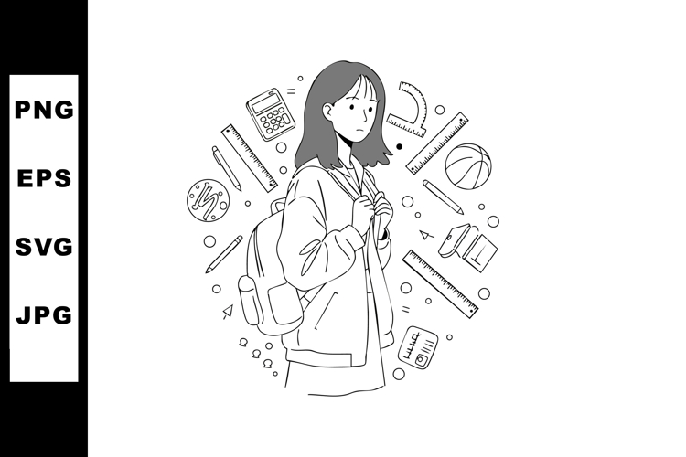 Female Clipart Image 15