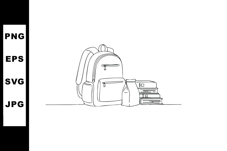 Backpack Clipart Image 14
