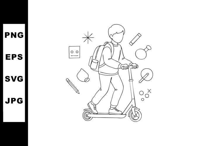 Backpack Clipart Image 7