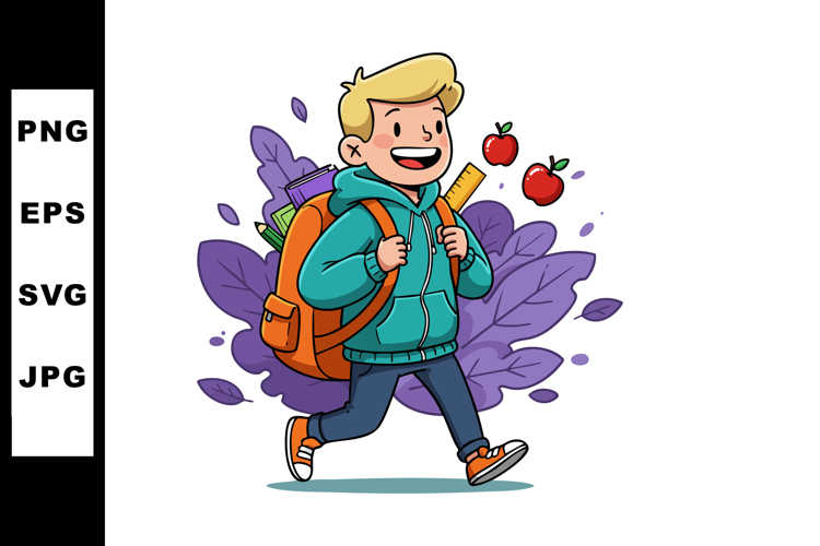 Backpack Clipart Image 6