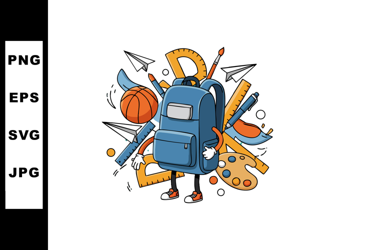 Backpack Clipart Image 5