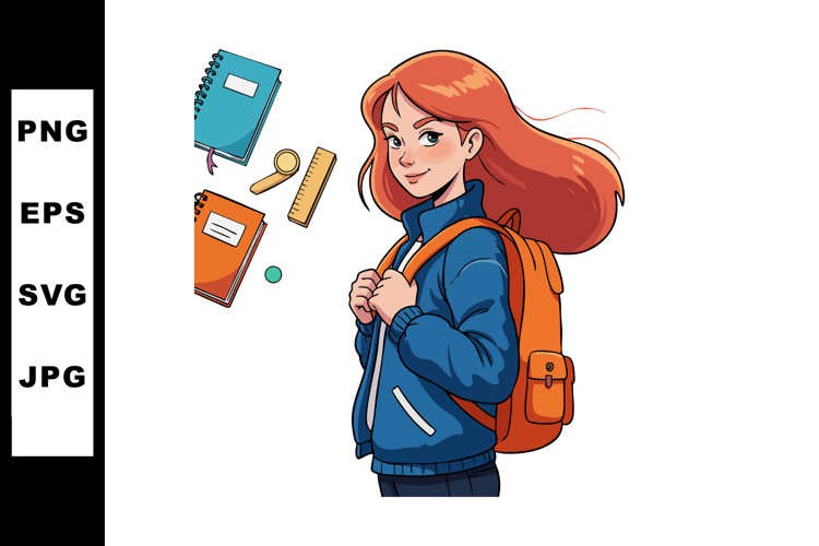 Backpack Clipart Image 3