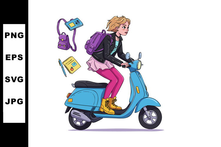 Backpack Clipart Image 16