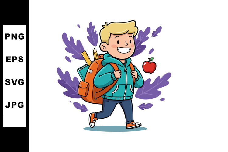 Backpack Clipart Image 4