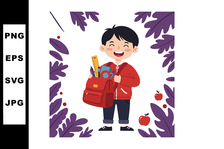 Backpack Clipart Image 15