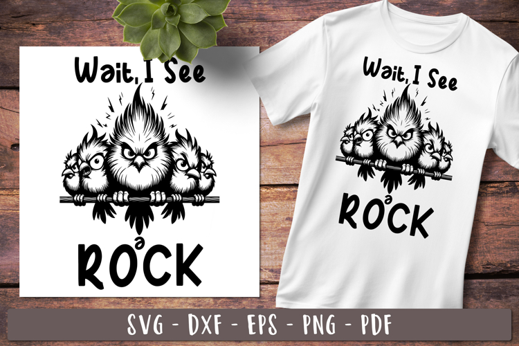 Wait I See A Rock Funny birds Sarcastic quotes