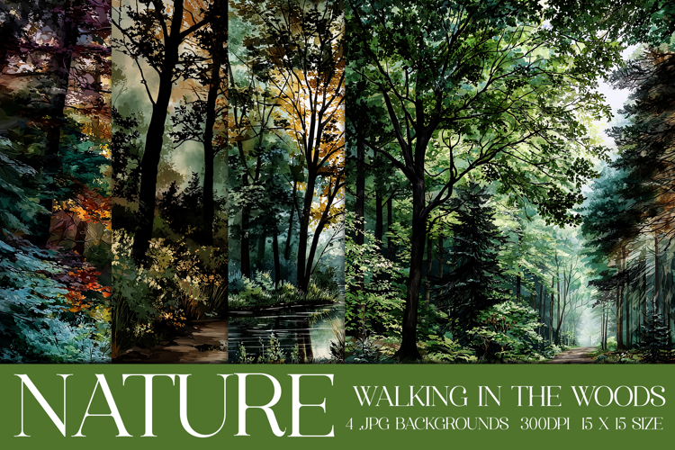 Woods Background Image 19