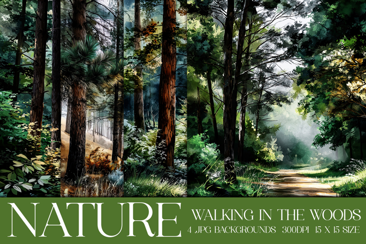 Woods Background Image 17