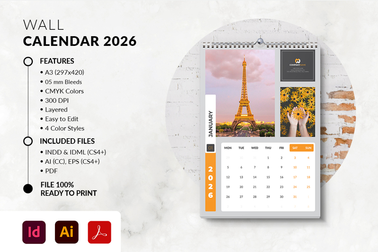 Printable Calendar Template Image 4