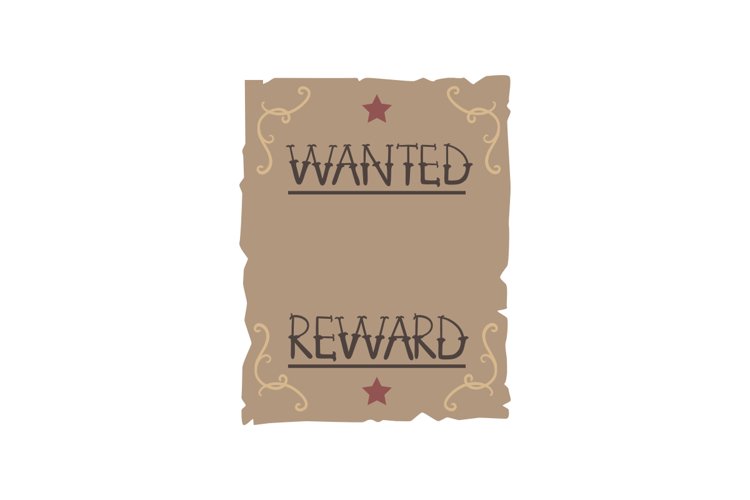 Wanted - Reward example image 1
