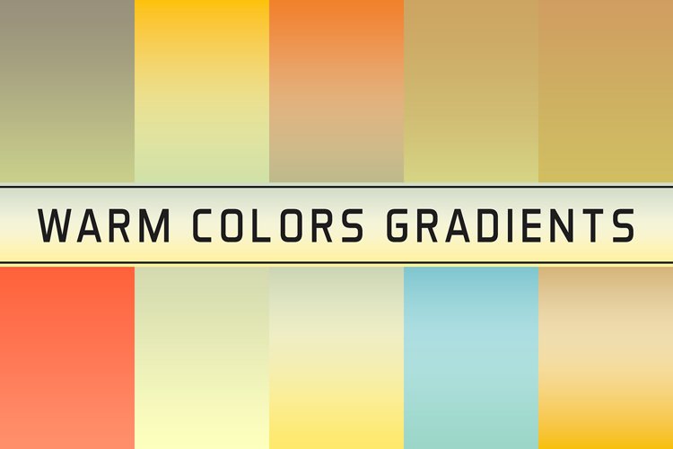 Warm Colors Gradients