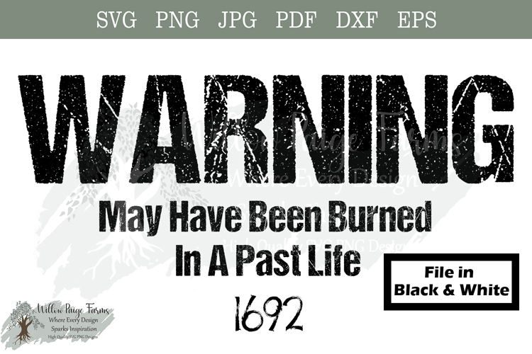 WARNING May Have Been Burned in a Past Life witch trials