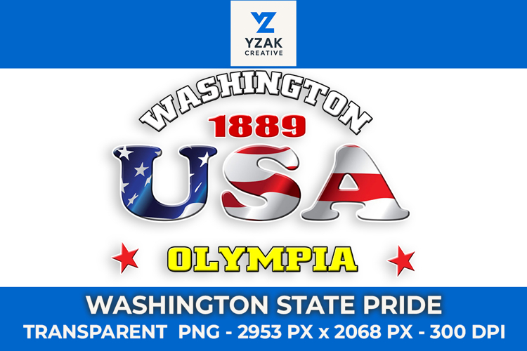 Washington State Pride Graphic Design