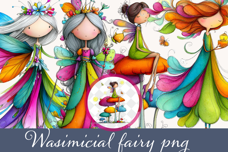 Whimsical fairy png Sublimation