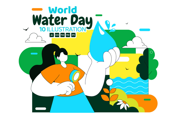 10 World Water Day Illustration