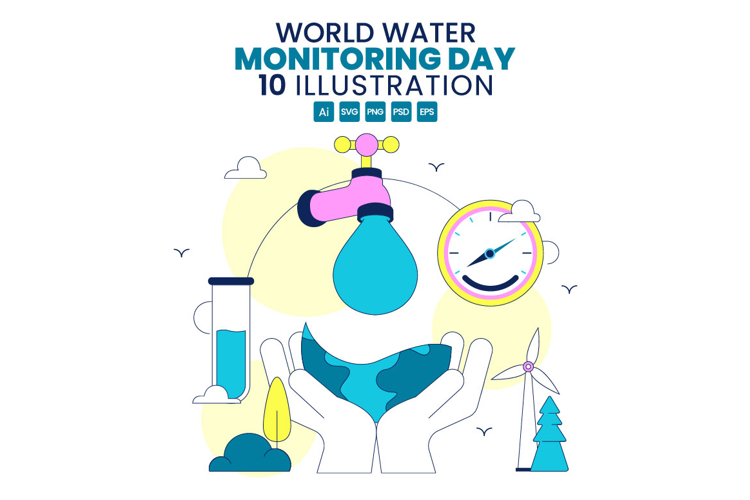 10 World Water Monitoring Day Illustration