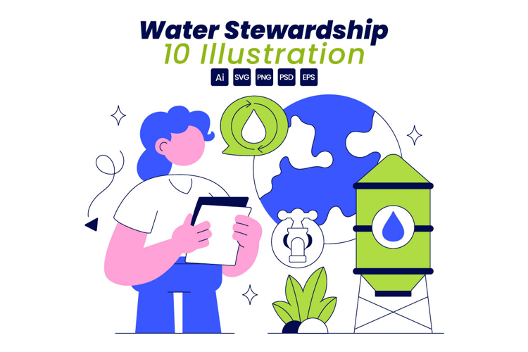 10 Water Stewardship Illustration