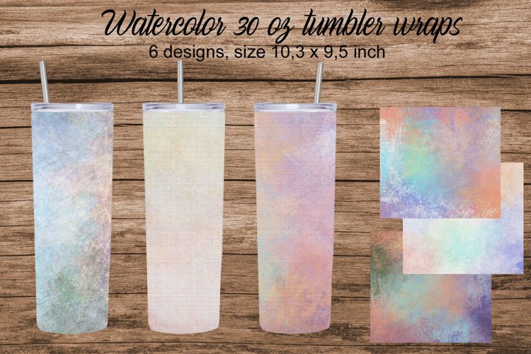 Wrap designs for 30 oz tumblers