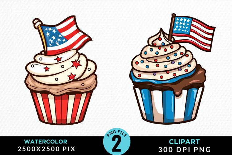 Cupcake Illustration Image 4