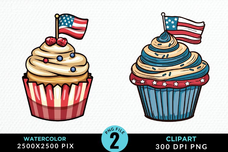 Cupcake Illustration Image 3