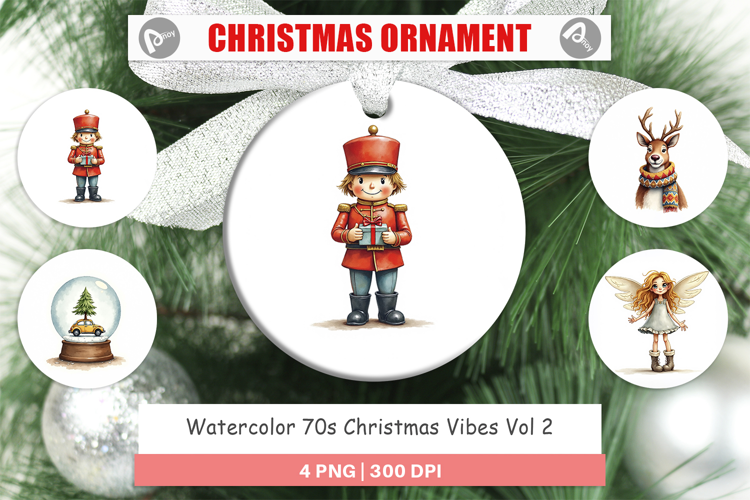 70s Christmas Ornament