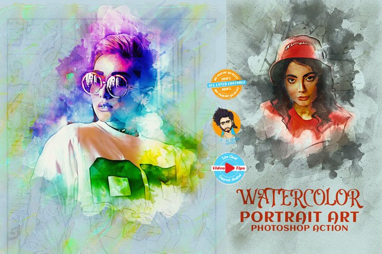 Watercolor Paint Clipart Image 21